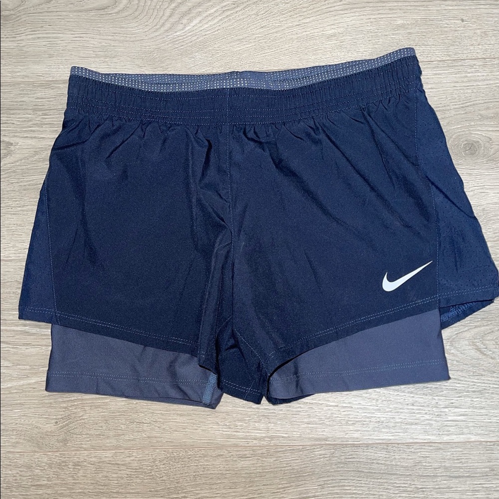 Nike Dri-Fit Blue Athletic Shorts S